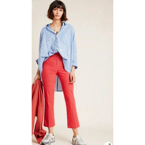 Anthropolgie Essential Corduroy Trousers - Picture 2 of 8